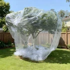 Fruit Tree Netting Cover W/ Zipper Drawstring Garden Mesh 16' X New. Price: $53.94.
