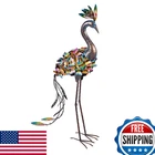 Evergreen Garden 35" Butterfly Peacock Metal Animal Statues, Decor New. Price: $82.40.