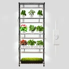 Vevor Diy Plant Shelf With Grow Lights Wheels 71 In Tall 192W Full Spectrum New. Price: $156.99.