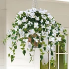 Homsunny Artificial Fake Flowers Plants With Hanging Baskets For OUTDOOR,4PCS New. Price: $73.77.