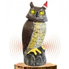 Ugold Solar Powered Owl, Motion Detection, Rotating Head, Realistic Hoots And Si New. Price: $50.45.