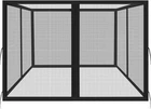 Homegroove Replacement Mosquito Netting For 10X12FT Gazebo, 10*12FT, Black New. Price: $56.44.