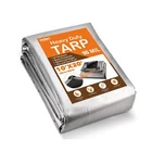 Keten Tarps Heavy Duty Waterproof 10X20 Feet, Extra Thick 16 Mil, Tear & Fade... New. Price: $72.51.