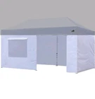 Zippered Walls For 10X20 Replace Canopy Eurmax Sidewall Kit Four Only Open. Price: $88.00.