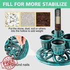 Demeyad Green Bird Bath 28" Polyresin Planters Stake Standing Bowl New. Price: $64.99.