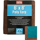 (10-PK) Do It Best Brown Woven Ft. X 8 Medium Duty Poly Tarp Model: 764337 New. Price: $102.59.