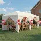 10X20 Ft Party Tent Outdoor Canopy Waterproof Wedding Event Gazebo White New. Price: $139.99.