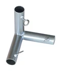 Ahc 802315 F3 Metallic Carbon Steel Flat Roof Fitting Connector 0.75 Dia. In. New. Price: $15.13.