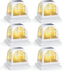 Siedinlar Solar Post Lights Outdoor Deck Fence Cap 2 6 Pack, White New. Price: $47.13.