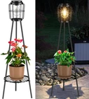 Visflair Solar Lights With Plant Stand, Outdoor Floor Lamp, Waterproof Led New. Price: $57.54.