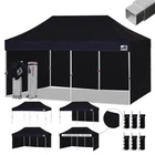 Eurmax 10X20 Pop-up Canopy With 4 Removable Zipper End Side Walls+roller Bag New. Price: $429.86.