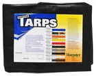 Ft. X 20 Heavy Duty 6 Oz. Black Poly Tarp 11-12 Mil Thick New. Price: $79.86.