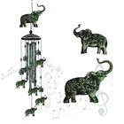 35" Elephant Wind Chimes For Outside, Garden Decor, Mother's Day Gift New. Price: $28.48.