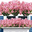 Grunyia 20 Bundles Artificial Flowers, Outdoor Indoor Uv Resistant Fake Pink New. Price: $48.99.
