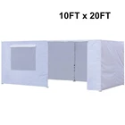 Eurmax Full Zippered Walls For 10 20 Easy Pop Up Canopy Tent New. Price: $125.99.