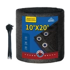 Mvpnet 90 Black Sun Shade Cloth Grommets 10X20 Ft 145GSM Heavy-duty Hdpe Mesh New. Price: $67.23.