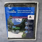 Coolaroo 11.8' X Triangle Shade Sail Montecito Color Ready-to-hang New. Price: $25.20.