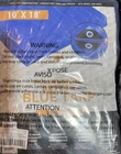 Xpose Better Blue Poly Tarp 10' 18' Multipurpose Protective Cover 5 Mil New. Price: $31.99.