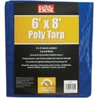 (2-PK) Do It Best Blue Woven 6 Ft. X 8 General Purpose Tarp Model: 711019 New. Price: $19.99.
