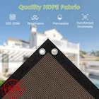 Voxbin 90% Shade Cloth 10X20 Ft Mocha Uv Block Fabric W/ Grommets New. Price: $105.99.