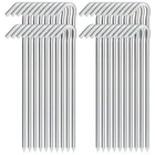 Metal Tent Stakes Heavy Duty 9 Inch, 40 Pack Anti-rust Galvanized Steel Groun... New. Price: $36.97.