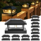 Btfarm 4X4 Post Cap Lights, 8 Pack Fence Deck Outdoor Solar... New. Price: $54.77.