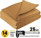 Protarp Heavy Duty Canvas Water & Uv Resistant, 100% Virgin Tarpaulin Cover New. Price: $56.95.