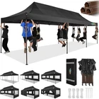 Cobizi 10X30 Pop Up Canopy Tent Heavy Duty With 8 Sidewalls, Commercial Gazebo New. Price: $439.99.