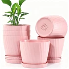 2 Pack 14 Inch Watering Hanging Planters For Indoor Plants.green With Black New. Price: $16.12.