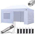 Eurmax Pop Up 10X20 Canopy Beyond Commercial Patio Tent Shelter+roller Bag New. Price: $1159.95.