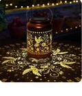 2 Adebime Solar Lantern Garden Decorations Measure 4.33 Inches Wide X 11" Tall New. Price: $27.99.
