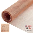 Zonon 90% Pure Copper Mesh Screen 36 Inch 5 Ft, 16X16 Roll Wire New. Price: $90.10.