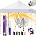 Tradesparker 10X10 Pop Up Led Canopy Tent With Casters For Events & Markets New. Price: $242.67.