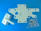 Vinyl Fence Gate Latch: Black Or White Powder Coating -padlockable Either Side New. Price: $34.95.