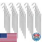 OK5STAR Metal Tent Stakes Heavy Duty 9 Inch 25 Pack Anti-rust Galvanized Steel New. Price: $45.70.