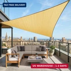 Amgo 10' X Beige Triangle Sun Shade Sail UPF50+ Canopy Awning Agslt, 9 New. Price: $26.84.