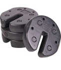 30 Lbs. Black Weight Canopy Plates (set Of 4) New. Price: $37.99.