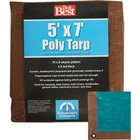 Do It Best Side GREEN/1 Brown Woven 5 Ft. X 7 Medium Duty Poly Tarp New. Price: $5.40.