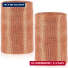 Gisafai 8" X 100 Ft Copper Mesh Rodent Control Wool For Slugs Rustproof New. Price: $70.70.