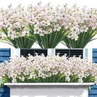 Grunyia 20 Bundles Artificial Flowers, Outdoor Indoor Uv Resistant Fake White New. Price: $42.71.