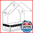 Clear Window Feeder W/ Strong Suction Cups, Durable Acrylic, Wild Birds New. Price: $27.52.