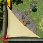 Amgo Beige Right Triangle Sun Shade Sail 24' X 33.9' New. Price: $101.99.