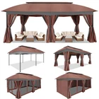 12X20 Heavy Duty Gazebo With Privacy Curtains Outdoor Garden Party Canopy Tent New. Price: $368.59.