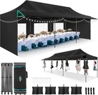 Cobizi 10X30 Pop Up Canopy With Sidewalls Heavy Duty Party Tent Awning # New. Price: $413.99.