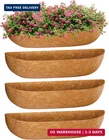 Zeedix 24 Inch Trough Coconut Liners For Planters (4-PACK) 100% Natural New. Price: $38.81.