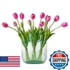 Duyone 15PCS Artificial Tulips Flowers, Latex Bouquet, Fake For Office New. Price: $48.75.