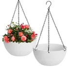 Higseeu 12 Inch Hanging Planters For Indoor Plants, Pack Outdoor New. Price: $49.87.