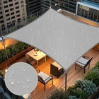 Artpuch Waterproof Sun Shade Sail, 8'X10' Light Grey Rectangular, Uv Resistan... New. Price: $53.64.