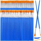 126 Pcs Paint Brushes Bulk, Kids With Flat Small, Blue New. Price: $16.45.