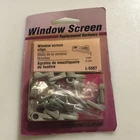 Prime-line L-5507 Flush Window Screen Clips Gray Nylon With Screws Camper, Rv New. Price: $7.00.